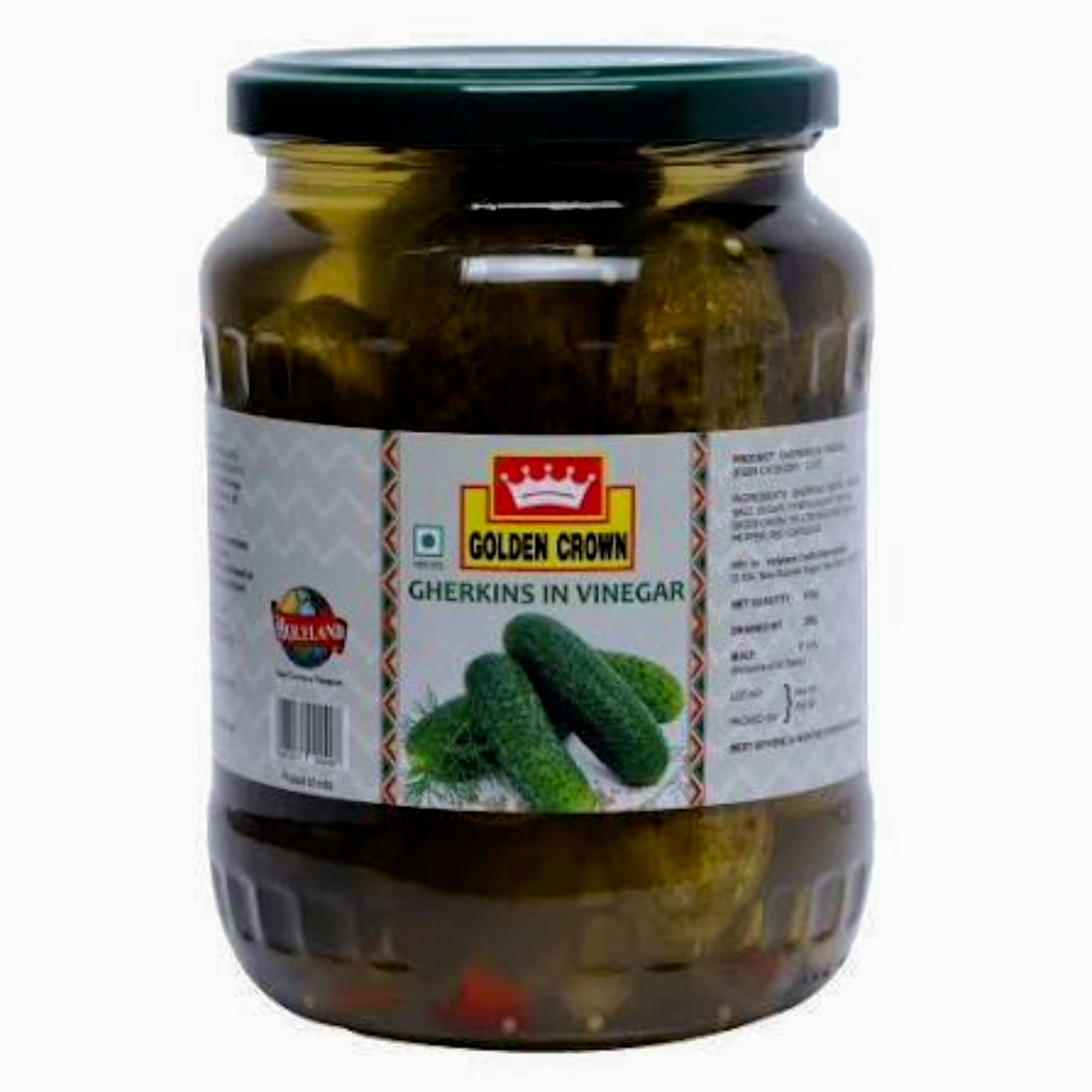 GOLDEN CROWN GHERKINS 680G