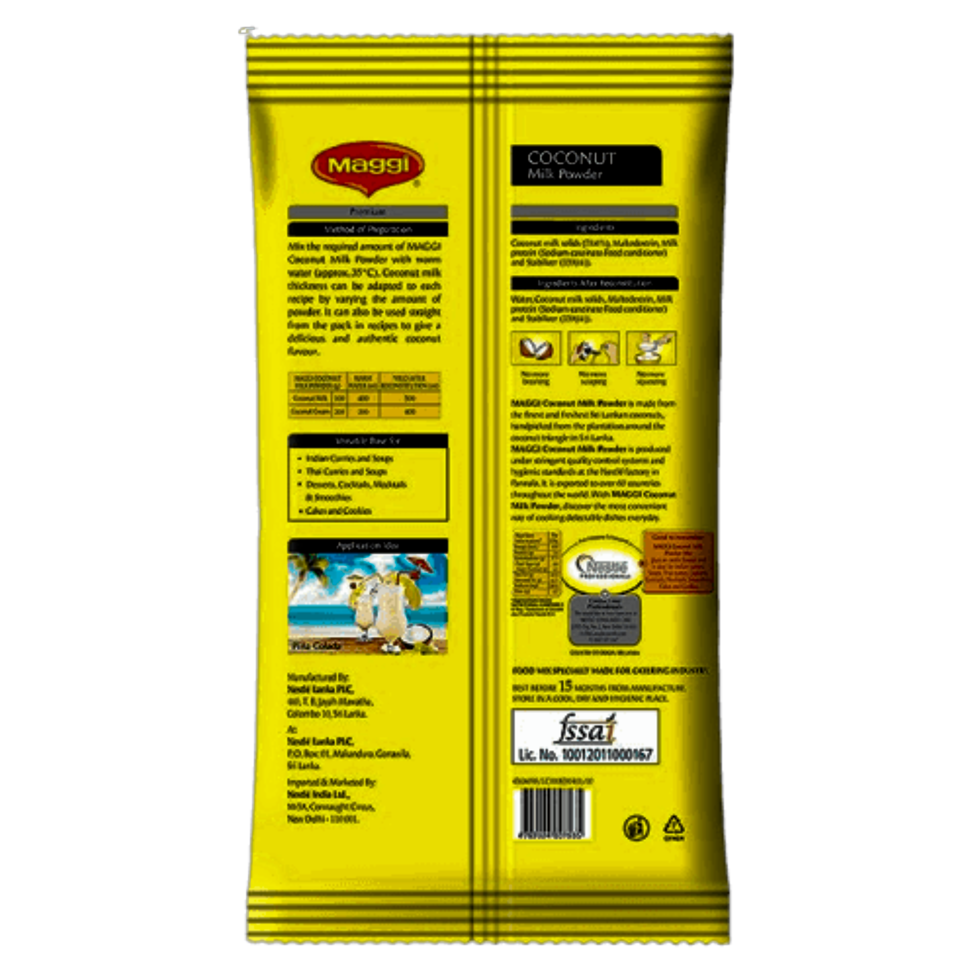 MAGGI COCONUT MILK POWDER 1 KG