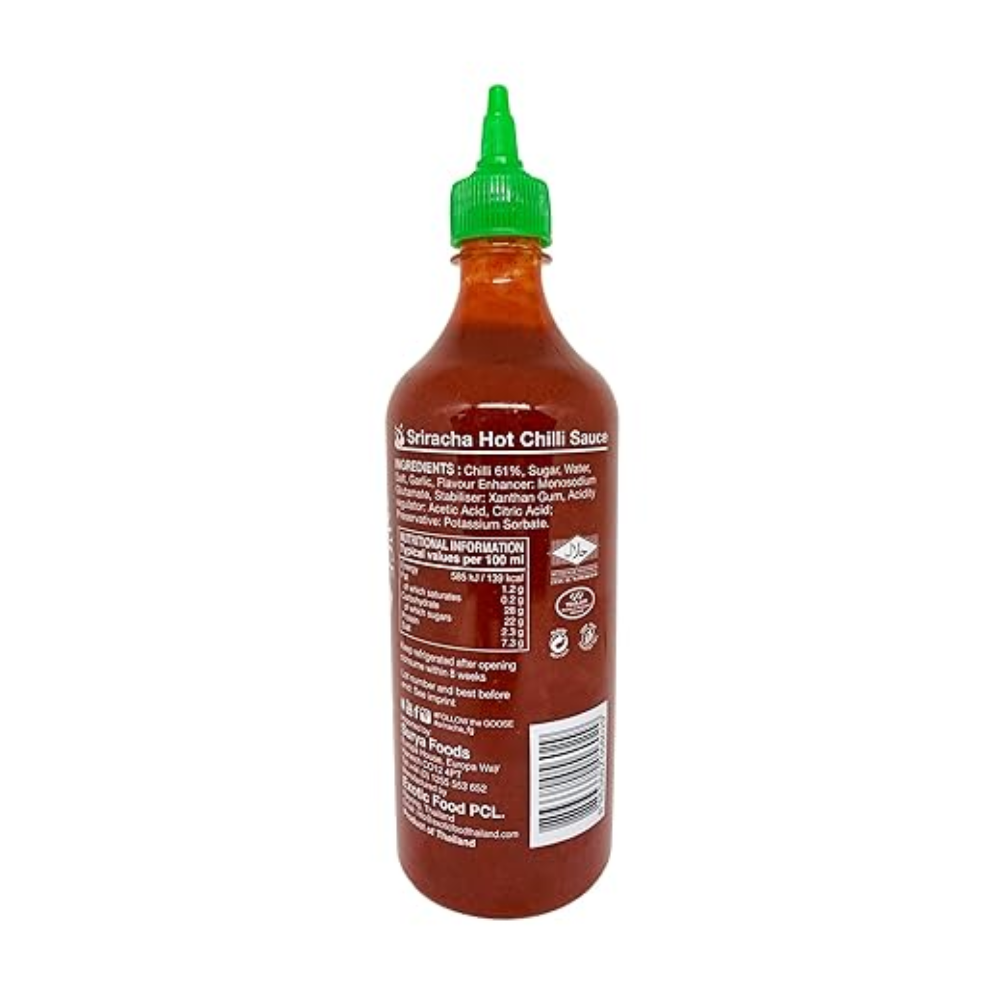 FLYING GOOSE SRIRACHA HOT CHILLI SAUCE 730 ml