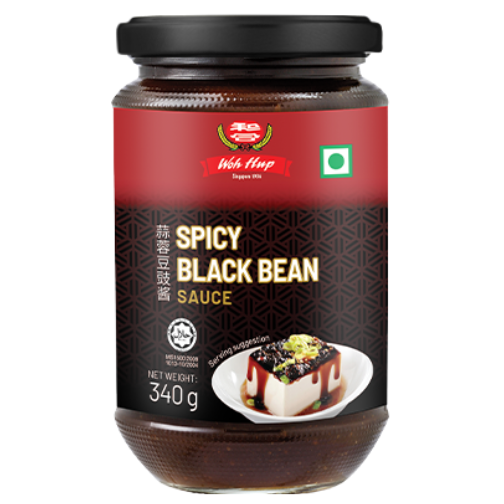 WOH HUP SPICY BLACK BEAN SAUCE 340g