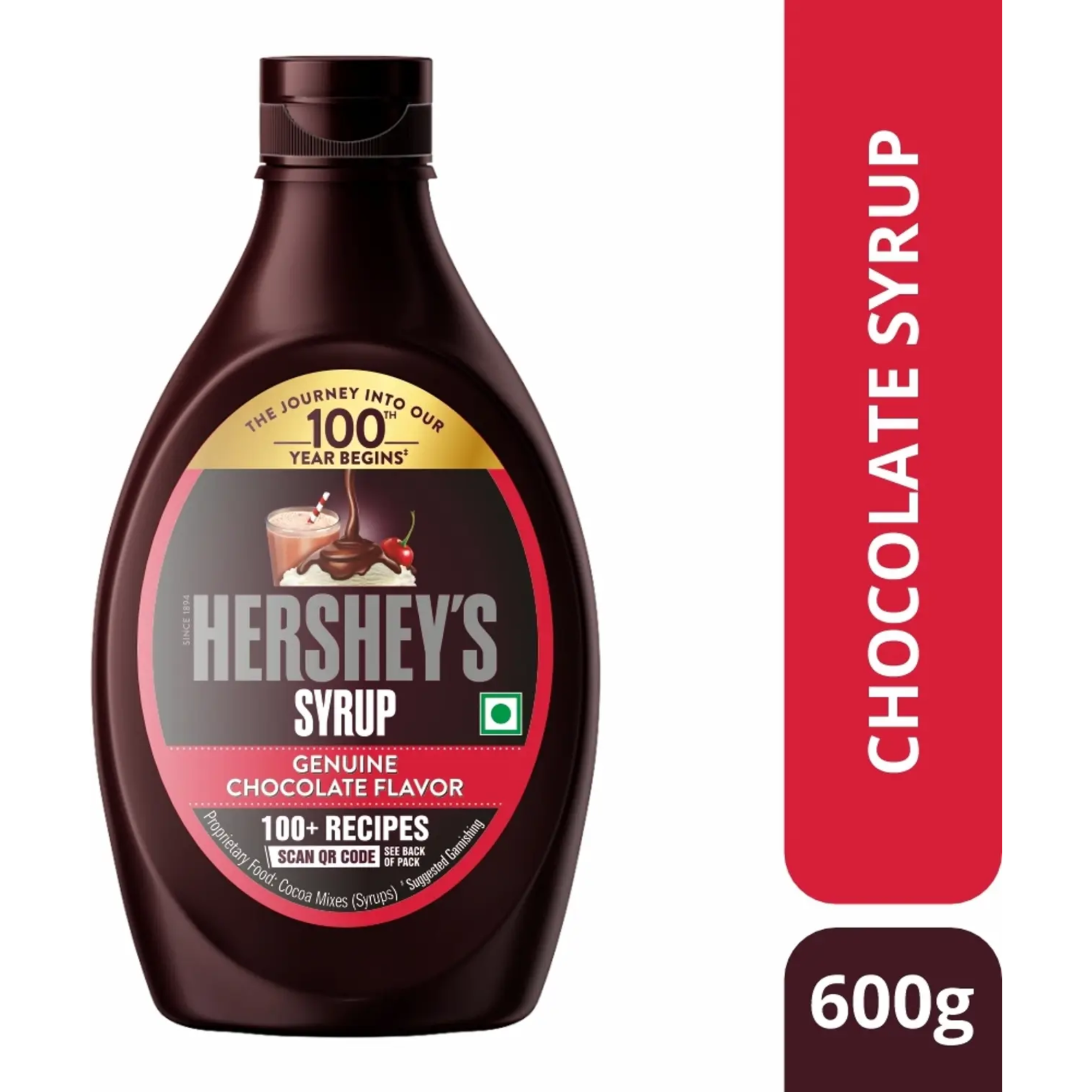 HERSHEYS CHOCOLATE SYRUP 600G